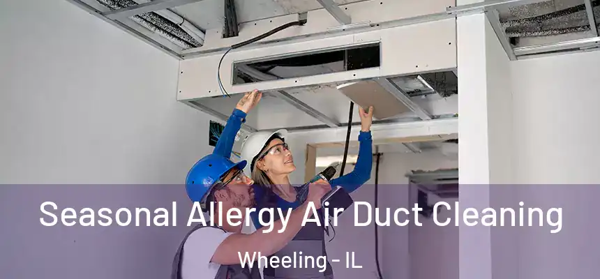 Seasonal Allergy Air Duct Cleaning Wheeling - IL